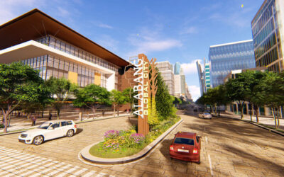 Lifestyle Park Nestled in Front of the Future Alabang Global City